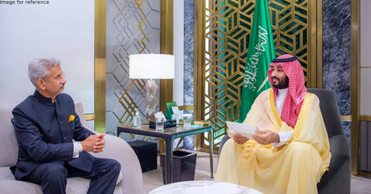 Jaishankar calls upon Saudi Arabian Crown Prince Mohammed bin Salman in Jeddah